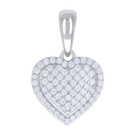 925 Sterling Silver Cz Pendant
