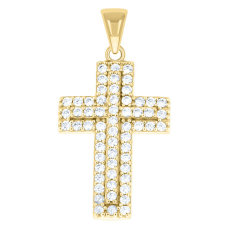 925 Sterling Silver Cz Pendant