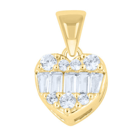925 Sterling Silver Cz Pendant