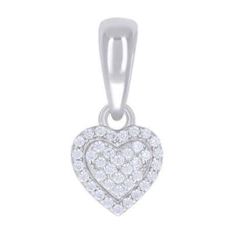 925 Sterling Silver Cz Pendant