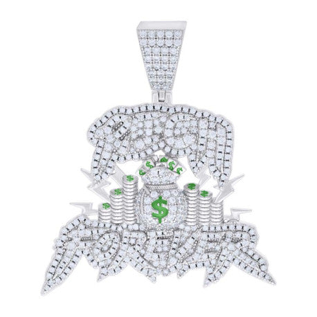 925 Sterling Silver Cz Pendant