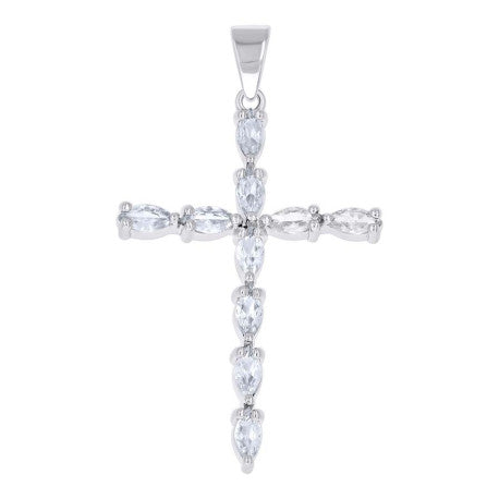 925 Sterling Silver Cz Pendant