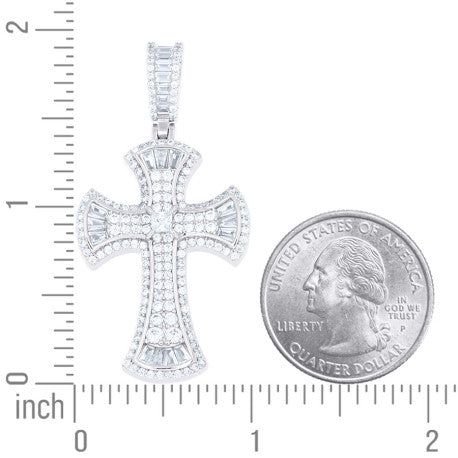 925 Sterling Silver Cz Pendant