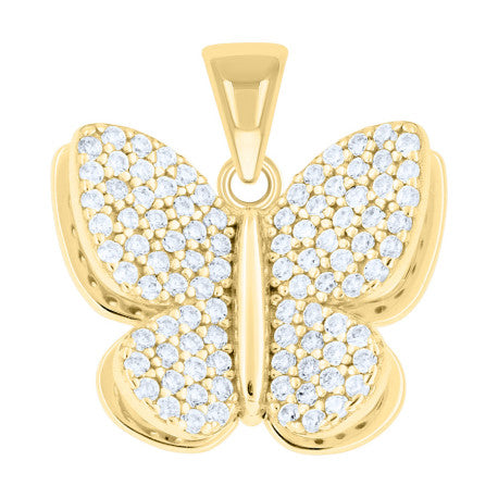 925 Sterling Silver Cz Pendant
