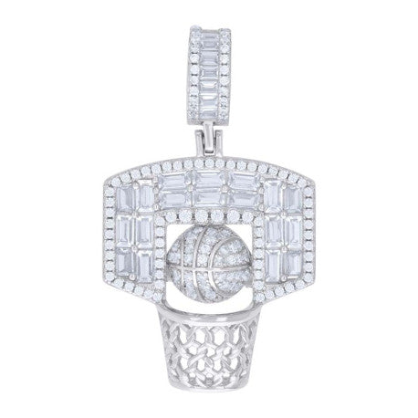 925 Sterling Silver Cz Pendant