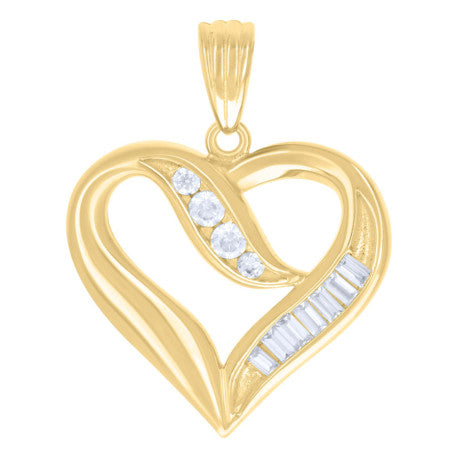925 Sterling Silver Cz Pendant