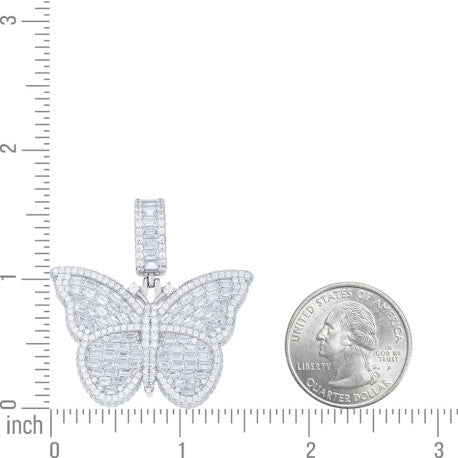 925 Sterling Silver Cz Pendant