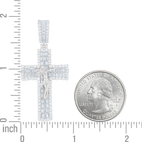 925 Sterling Silver Cz Pendant