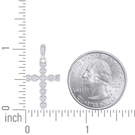 925 Sterling Silver Cz Pendant