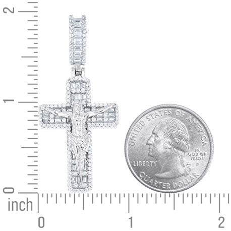 925 Sterling Silver Cz Pendant