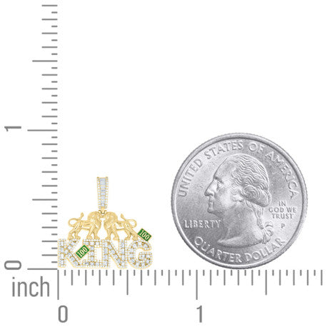 925 Sterling Silver Cz Pendant