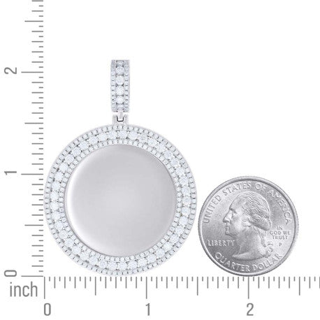 925 Sterling Silver Cz Pendant