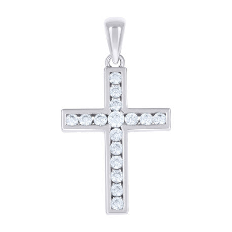 925 Sterling Silver Cz Pendant