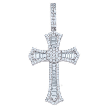 925 Sterling Silver Cz Pendant