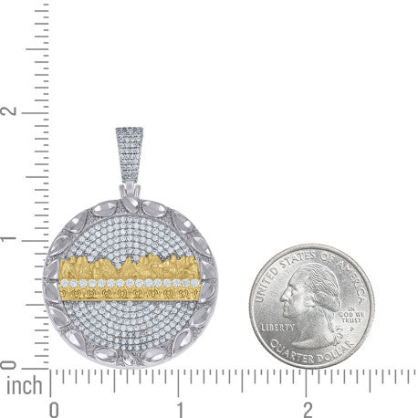 925 Sterling Silver Cz Pendant