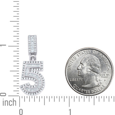 925 Sterling Silver Cz Pendant