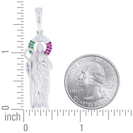 925 Sterling Silver Cz Pendant