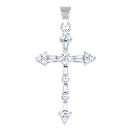 925 Sterling Silver Cz Pendant