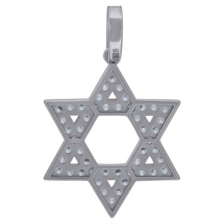 925 Sterling Silver Cz Pendant
