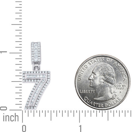 925 Sterling Silver Cz Pendant