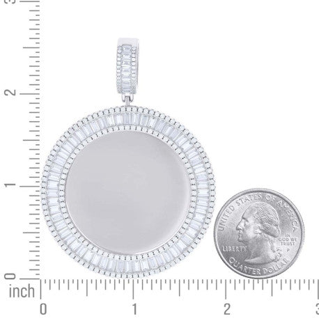 925 Sterling Silver Cz Pendant
