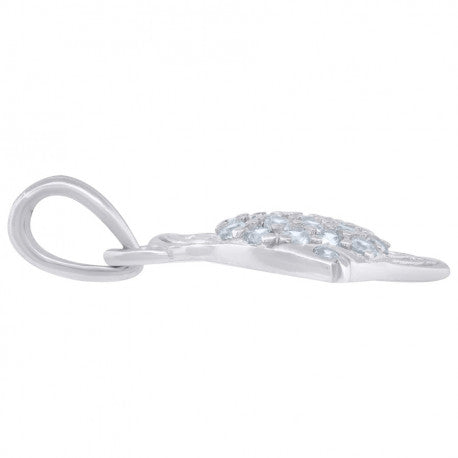 925 Sterling Silver & Cz Pendant