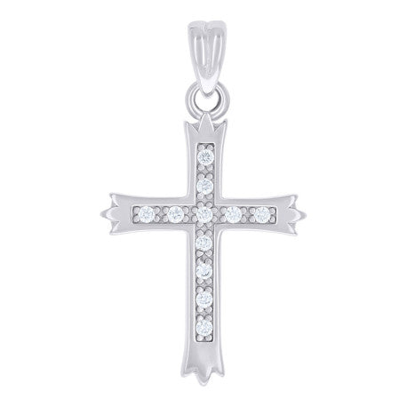 925 Sterling Silver Cz Pendant