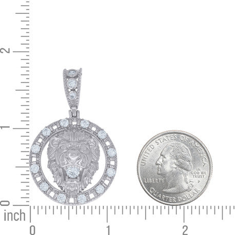 925 Sterling Silver Cz Pendant