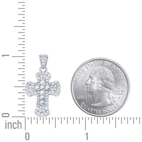925 Sterling Silver Cz Pendant