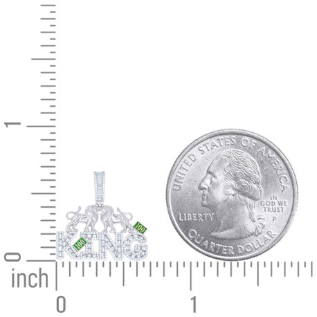 925 Sterling Silver Cz Pendant
