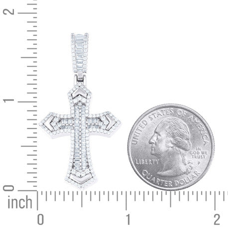 925 Sterling Silver Cz Pendant