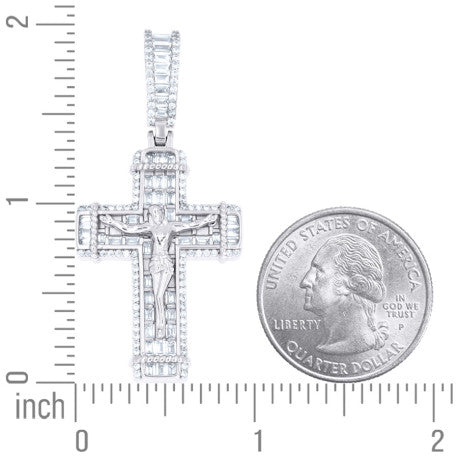 925 Sterling Silver Cz Pendant