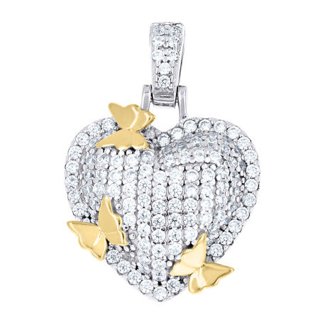 925 Sterling Silver Cz Pendant