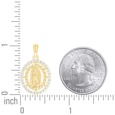 925 Sterling Silver Cz Pendant