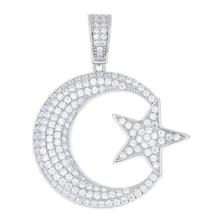 925 Sterling Silver Cz Pendant