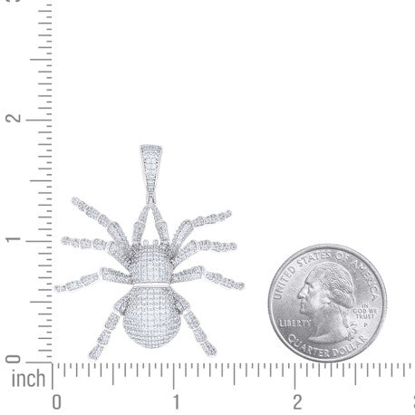 925 Sterling Silver Cz Pendant