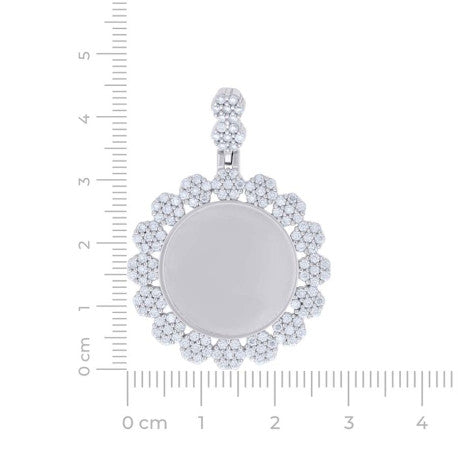 925 Sterling Silver Cz Pendant