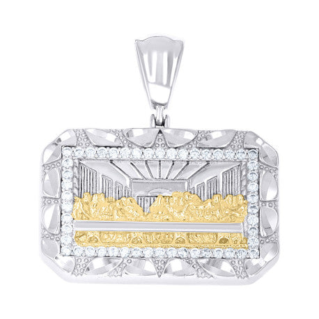 925 Sterling Silver Cz Pendant