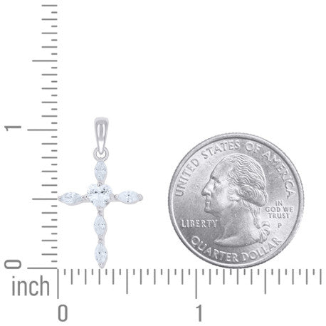 925 Sterling Silver Cz Pendant