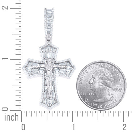925 Sterling Silver Cz Pendant