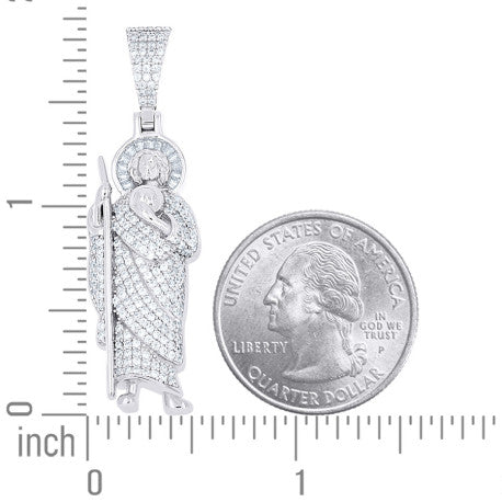 925 Sterling Silver Cz Pendant