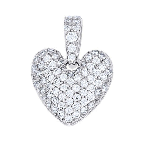 925 Sterling Silver Cz Pendant