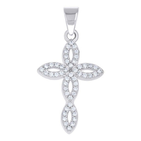 925 Sterling Silver Cz Pendant