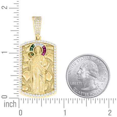 925 Sterling Silver Cz Pendant