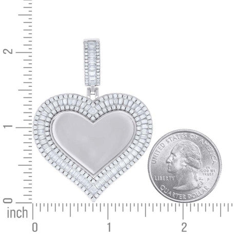 925 Sterling Silver Cz Pendant