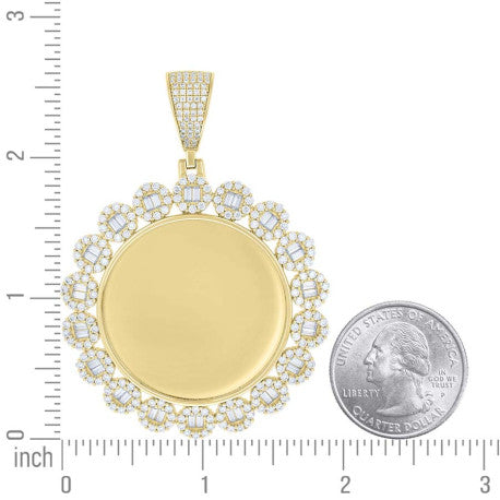 925 Sterling Silver Cz Pendant