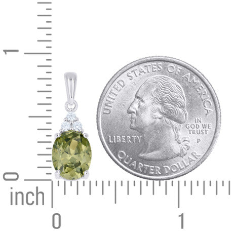 925 Sterling Silver Cz Pendant