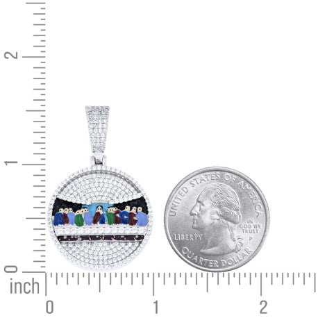 925 Sterling Silver Cz Pendant