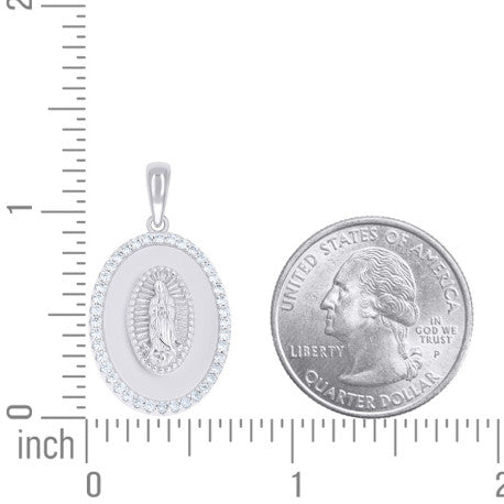 925 Sterling Silver Cz Pendant