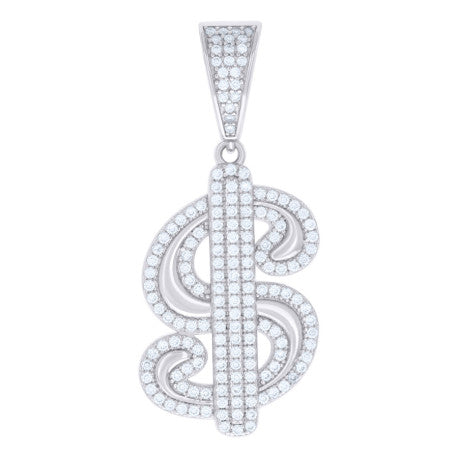 925 Sterling Silver Cz Pendant